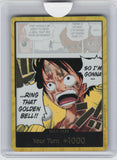 Adventure on Kami's Island DON!! Card (Luffy) (Gold)