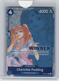 One Piece Promotion Cards #OP06-047 Charlotte Pudding (Winner Pack 2025 Vol. 1)