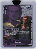 One Piece Promotion Cards #P-104 Shanks (Winner Pack 2026 Vol. 2)
