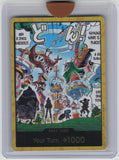 The Azure Sea's Seven DON!! Card (Egghead) (Gold)