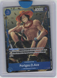 One Piece Promotion Cards #P-074 Portgas.D.Ace (Tin Pack Set Vol. 2)